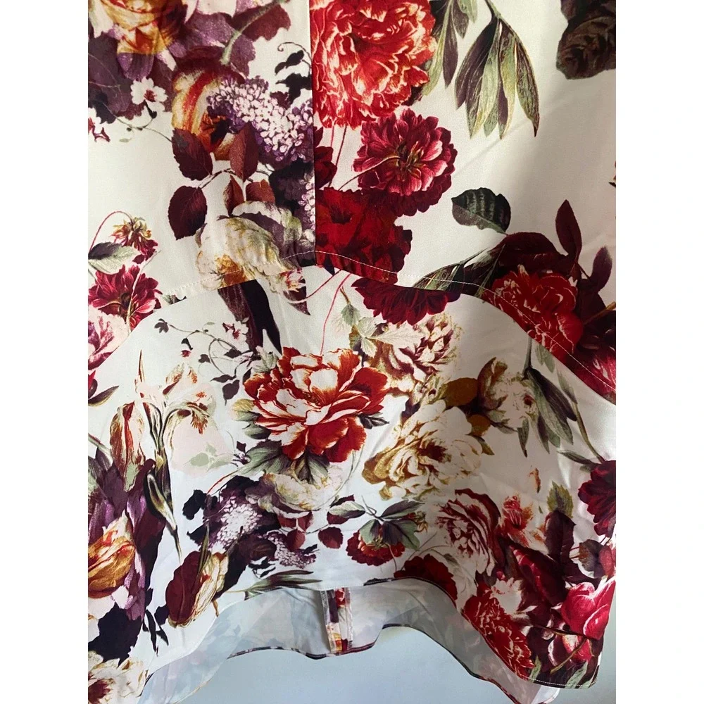 G by Giuliana Disney Alice Through the Looking Glass Floral Pant Set Large 10